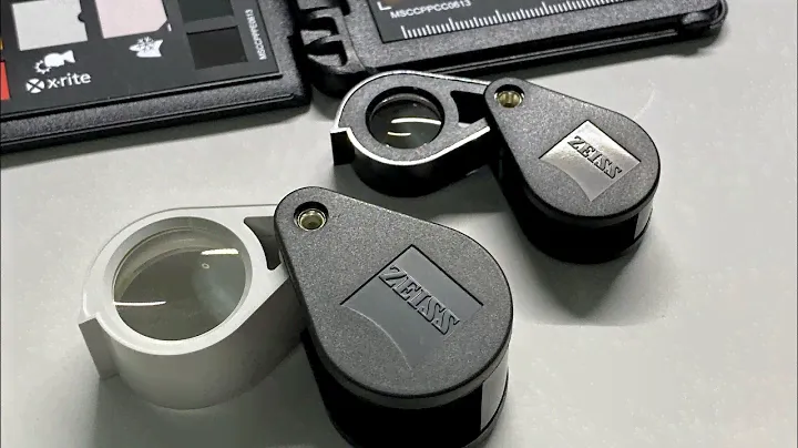 ZEISS magnifier  D36 vs D40  Triplet Loupe  ，卡兰德放大镜被碾压