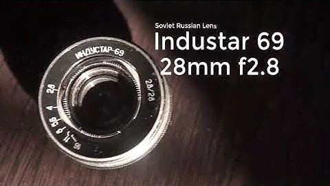 Shooting portraits with a 50 year old lens! Industar 69 28mm f 2.8